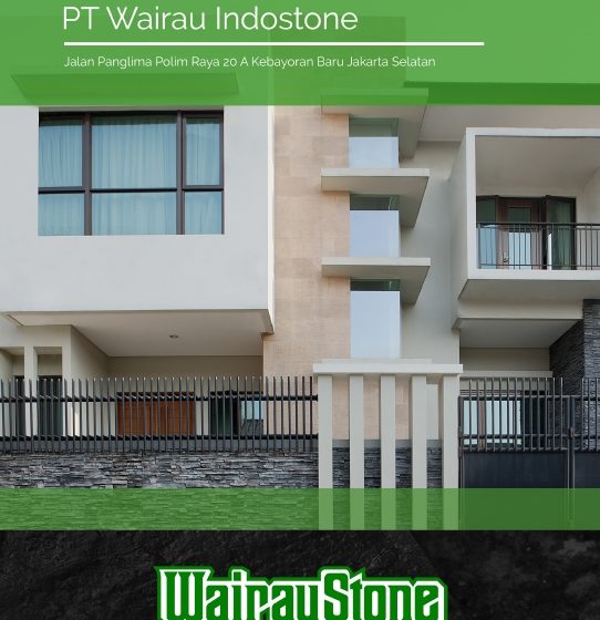 Sampul Depan & Belakang Product Guide Wairau Stone